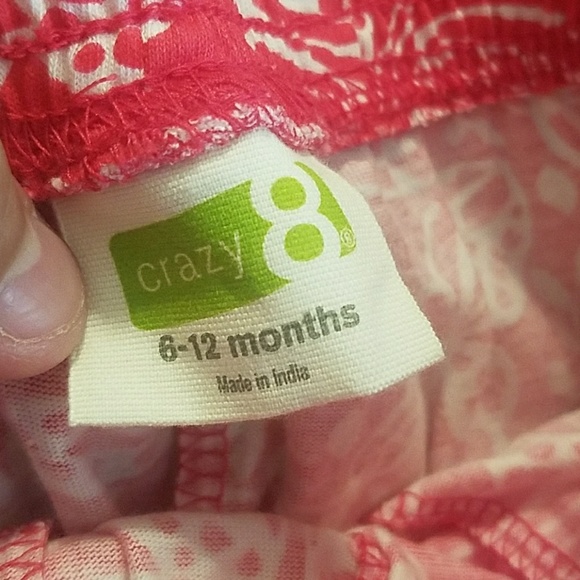 Pink and white patterned shorts - Picture 2 of 3